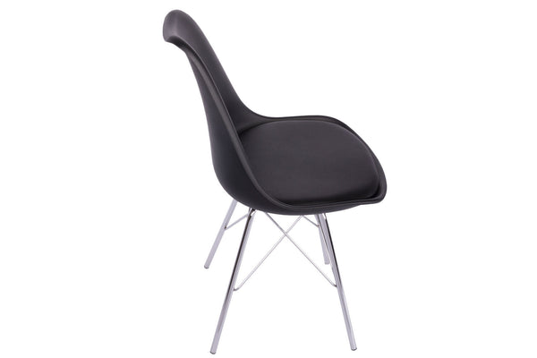#schwarz #55cm #metallgestellchrom