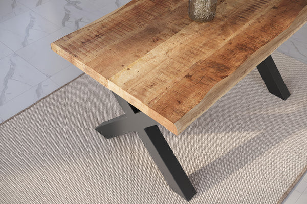 #mangoroughfarben #140x80 #x-gestellschwarz