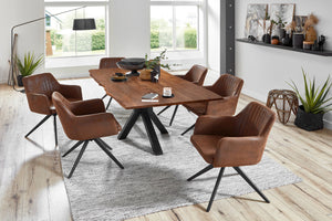 #nussbaumfarben #140x80 #spider-gestellschwarz