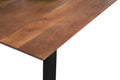 #nussbaumfarben #180x90 #u-gestellschwarz
