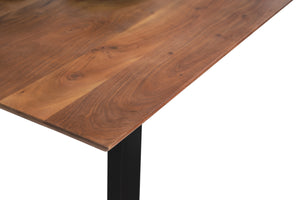 #nussbaumfarben #180x90 #u-gestellschwarz