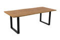 #wildeichenfarben #220x100 #u-gestellschwarz