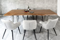 #akazienussbaumfarben #240x100 #u-gestellsilber