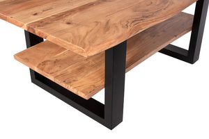 #akazienaturfarben #115x65 #u-gestellschwarz