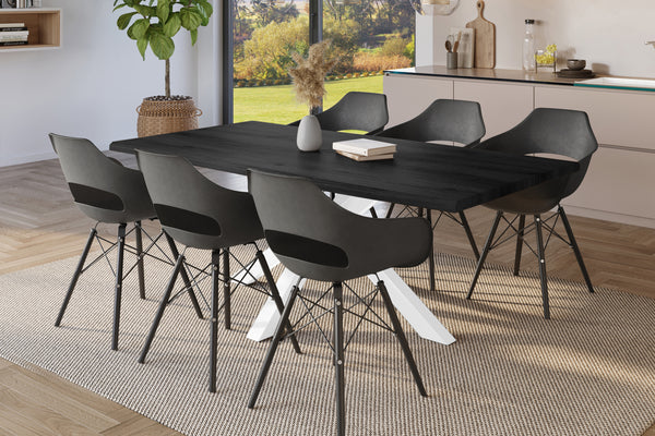 #holzgrau-optik #180x90 #spider-gestellweiß