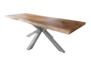 #akazienaturfarben #280x100 #spider-gestellsilber