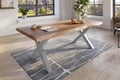 #naturfarben #240x110 #x-gestellsilber