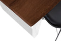 #nussbaumfarben #120x80 #u-gestellweiß