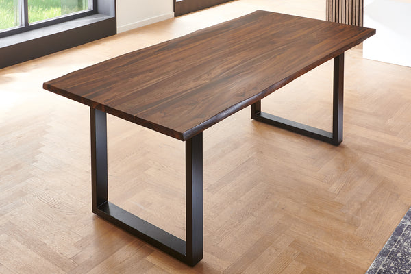 #wengefarben #180x90 #u-gestellsilber