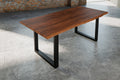 #nougatfarben #220x100 #u-gestellschwarz
