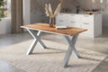 #naturfarben #140x80 #x-gestellsilber