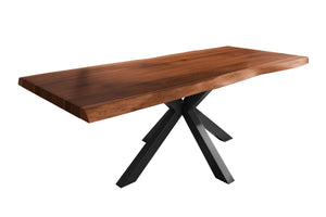 #nussbaumfarben #240x110 #spider-gestellschwarz