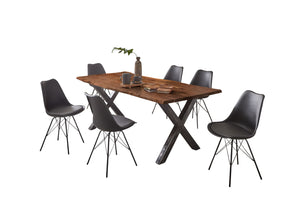 #nussbaumfarben #240x100 #x-gestellvintage