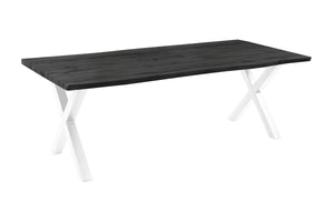 #graufarben #220x100 #x-gestellweiß