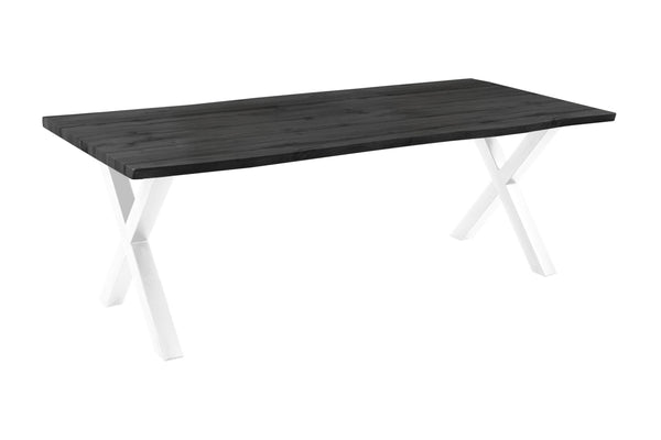 #graufarben #220x100 #x-gestellweiß