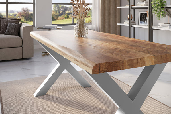 #mangoroughfarben #200x100 #x-gestellsilber