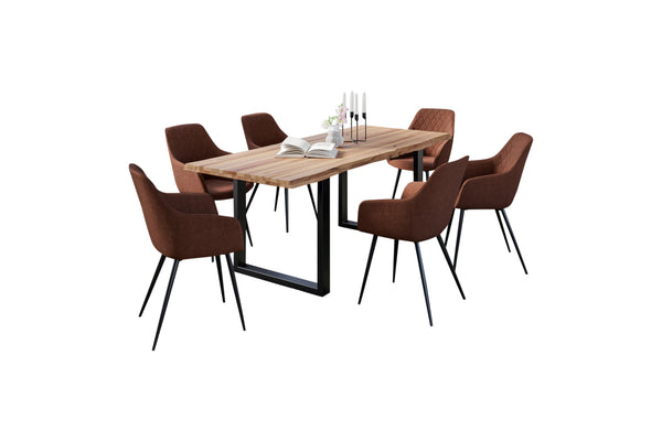 #naturfarben #180x90 #u-gestellschwarz
