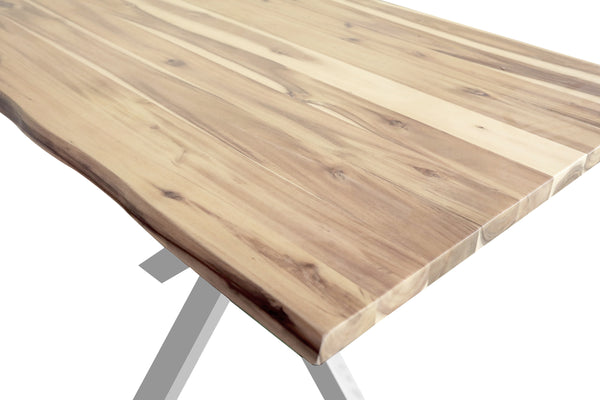 #naturfarbenlackiert #120x80 #spider-gestellsilber