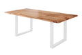 #naturfarben #220x100 #u-gestellweiß