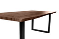#holznussbaum-optik #140x80 #schalenstuhlweiß