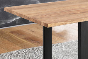 #sheeshamnaturfarben #160x85 #u-gestellschwarz