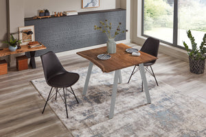 #nussbaumfarben #90x90 #vierfuß-gestell