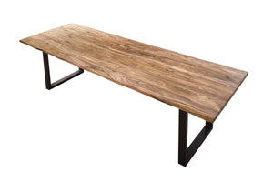 #sheeshamnaturfarben #260x100 #u-gestellschwarz