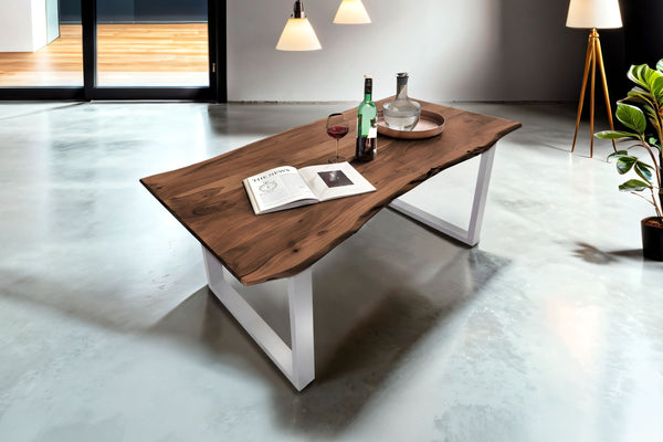 #nussbaumfarben #120x80 #u-gestellsilber