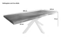 #naturfarben #300x120 #spider-gestellschwarz