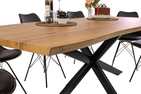 #wildeichenfarben #240x100 #spider-gestellschwarz