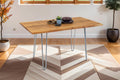 #naturfarben #180x90 #hairpin-gestellsilber