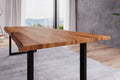 #sheeshamteakfarben #240x100 #u-gestellschwarz