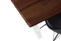 #nussbaumfarben #160x85 #x-gestellweiß