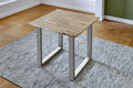 #naturfarben #80x80 #u-gestellsilber