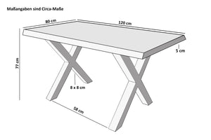 #mangoroughfarben #120x80 #x-gestellschwarz