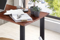#nussbaumfarben #120x80 #u-gestellschwarz