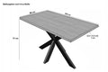 #mangonaturfarben #160x85 #spider-gestellschwarz
