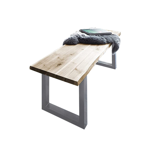 #naturfarben #200x100 #u-gestellsilber