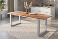 #naturfarben #280x100 #u-gestellsilber