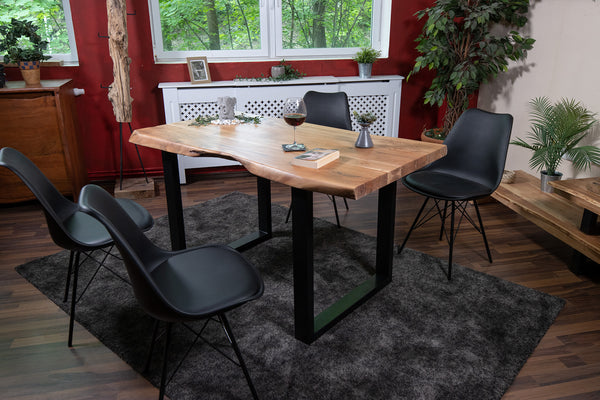 #naturfarben #220x100 #u-gestellschwarz