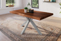 #akazienussbaumfarben #120x80 #spider-gestellsilber
