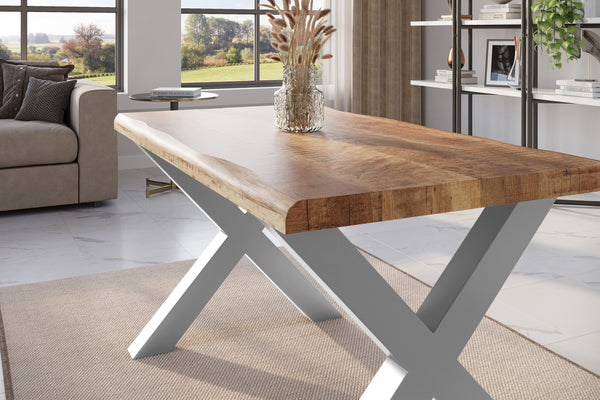 #mangoroughfarben #120x80 #x-gestellsilber