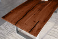 #nussbaumfarben #260x100 #u-gestellsilber
