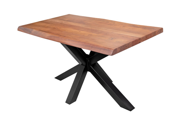#akazienussbaumfarben #180x90 #spider-gestellschwarz