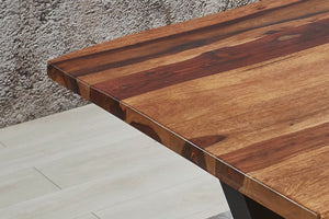 #sheeshamnaturfarbenlackiert #220x100 #x-gestellschwarz