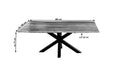 #naturfarben #260x100 #spider-gestellschwarz