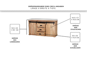 #150x50 #sideboard