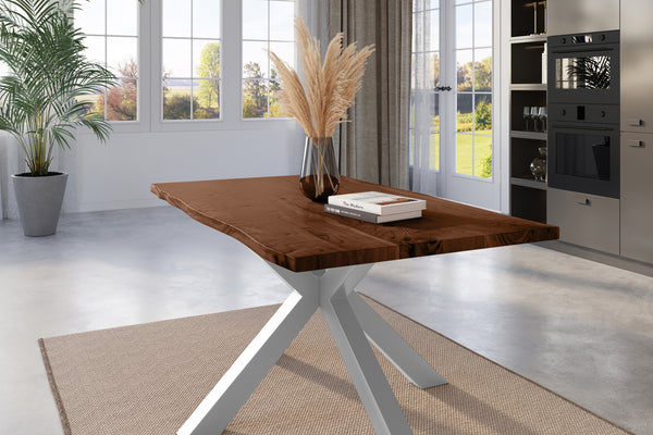 #nussbaumfarben #160x85 #spider-gestellsilber