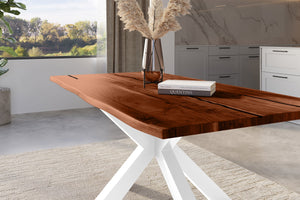 #nussbaumfarben #180x90 #spider-gestellweiß