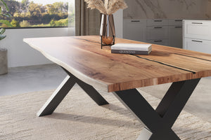#naturfarben #220x100 #x-gestellschwarz